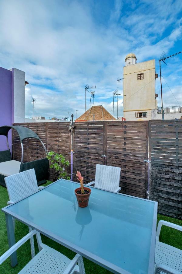 Atico Soleado Y Centrico Apartment Cadiz Ngoại thất bức ảnh